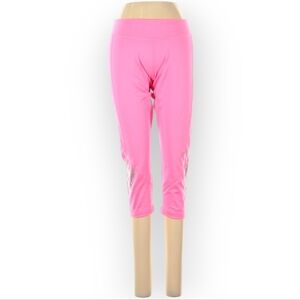 Adidas Size Medium Pink Capri Athletic Leggings